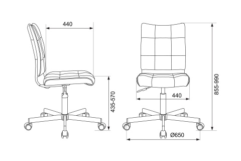 Кресло офисное Бюрократ CH-330M Orion-03 синее