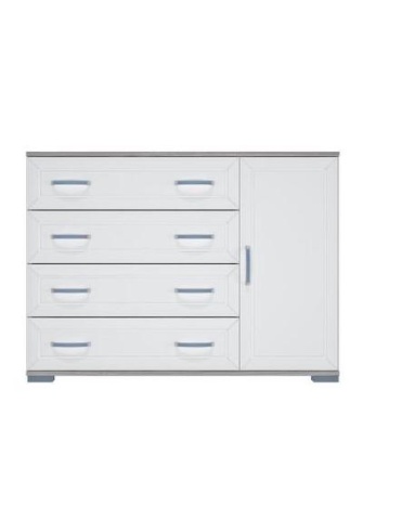 Комод МДФ №4 Венге/Клен Светлый (Ш-1100 × В-810 × Г-445)