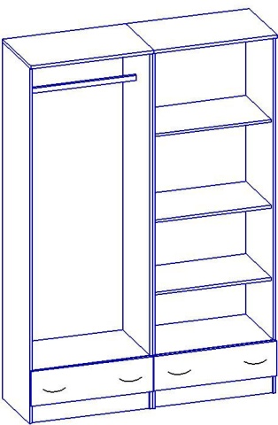 Спальный Гарнитур Кармен МДФ/Разные Цвета