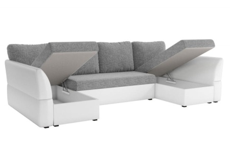 Диван Угловой "Гесен" П Ш-3030 х Г-1500 х В-850 мм/Спальное место Ш-2650 х Г-1400 мм