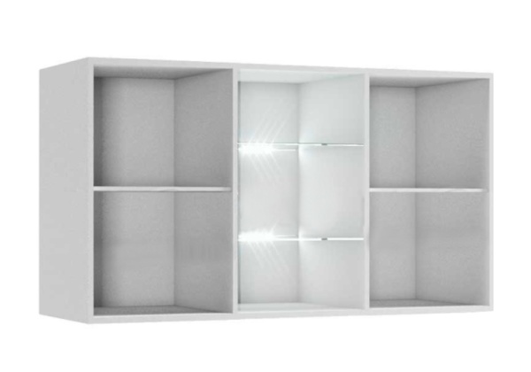 Тумба Флорис белый глянец / белый